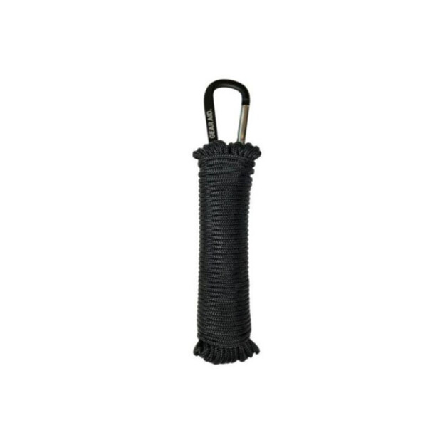 GearAid 325 Paracord 15 м универсальная веревка черная