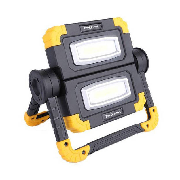 Darbnīcas lukturis Superfire G7, 1000lm, USB