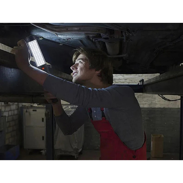 Workshop lamp 48 LED COB hook, magnet, USB rechargeable