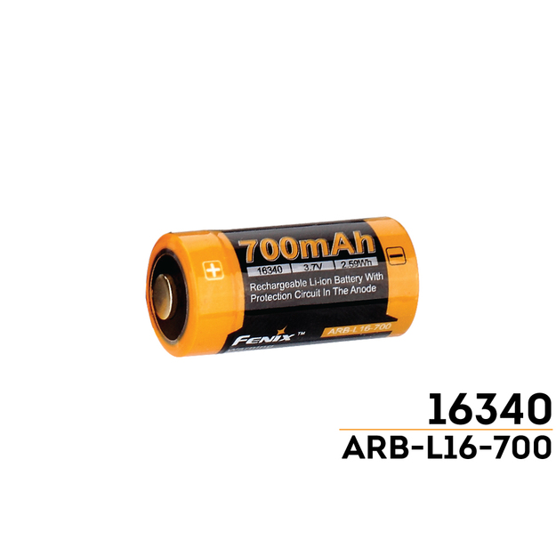 Fenix ARB-L16-700 16340 rechargeable battery