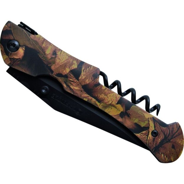 Laguiole knife  Nature  camouflage, with corkscrew DUB214