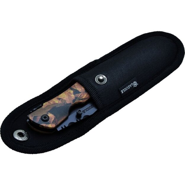 Laguiole knife  Nature  camouflage, with corkscrew DUB214