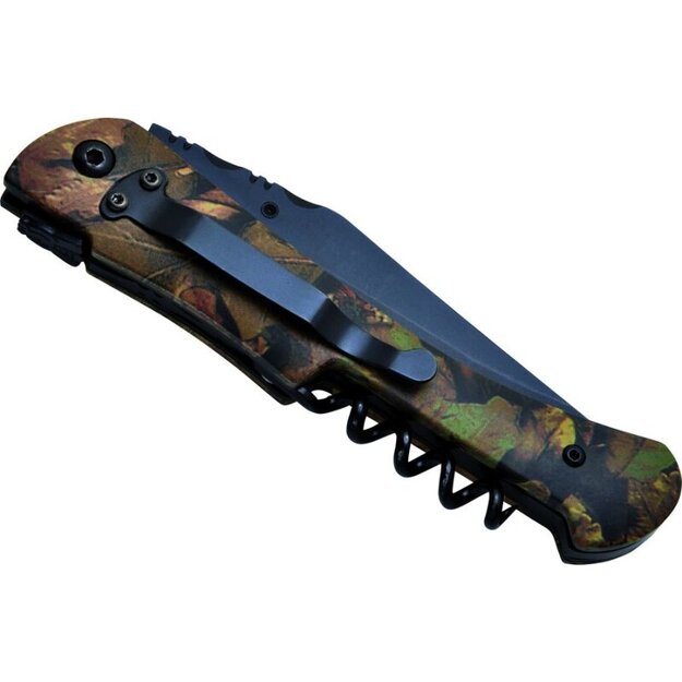 Laguiole knife  Nature  camouflage, with corkscrew DUB214