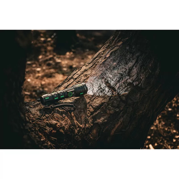 VAYOX 1200lm Pro sērijas taktiskais uzlādējamais lukturītis VA0365