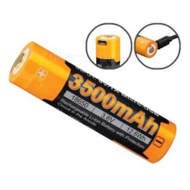 Fenix ARB-L18-3500U USB uzlādējams 18650 akumulators