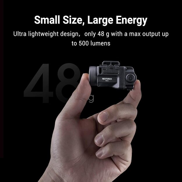 Nextorch WL14 ieroču zibspuldze - 500 lūmeni