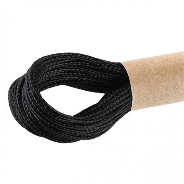 Microcord EDCX melna virve 10 m.