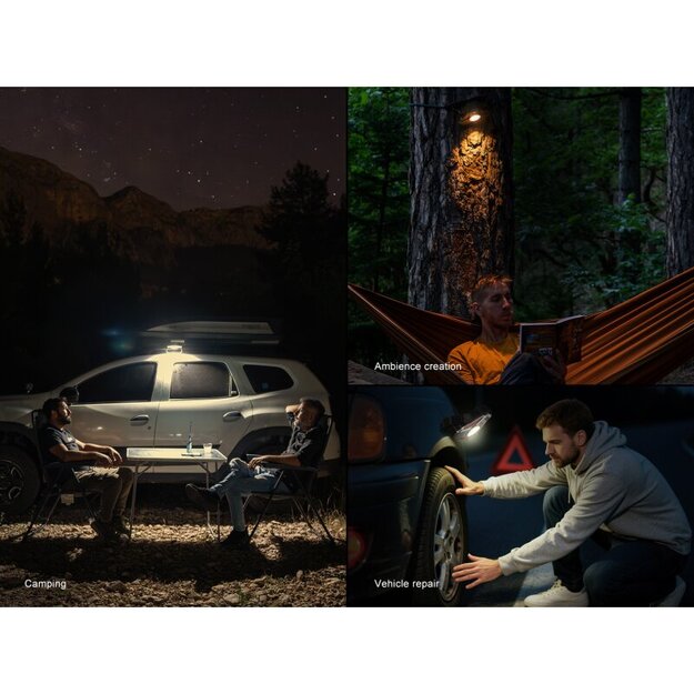 Fenix ​​​​​​CP50R LED kempinga apgaismojums ar USB savienojumu