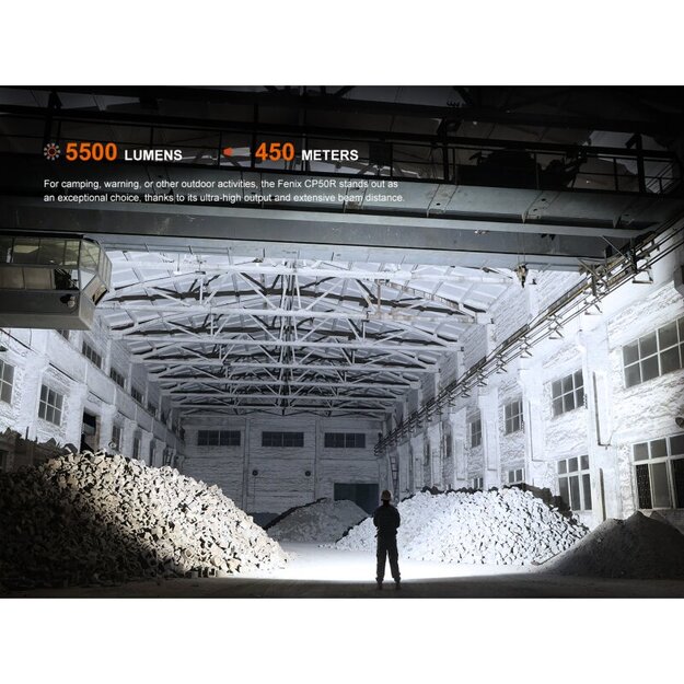 Fenix ​​​​​​CP50R LED kempinga apgaismojums ar USB savienojumu