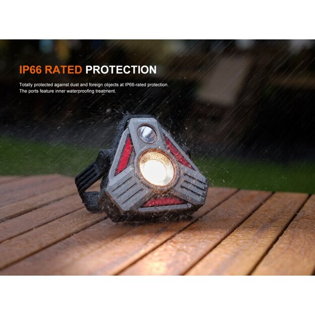 Fenix ​​​​​​CP50R LED kempinga apgaismojums ar USB savienojumu