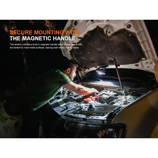 Fenix ​​​​​​CP50R LED kempinga apgaismojums ar USB savienojumu