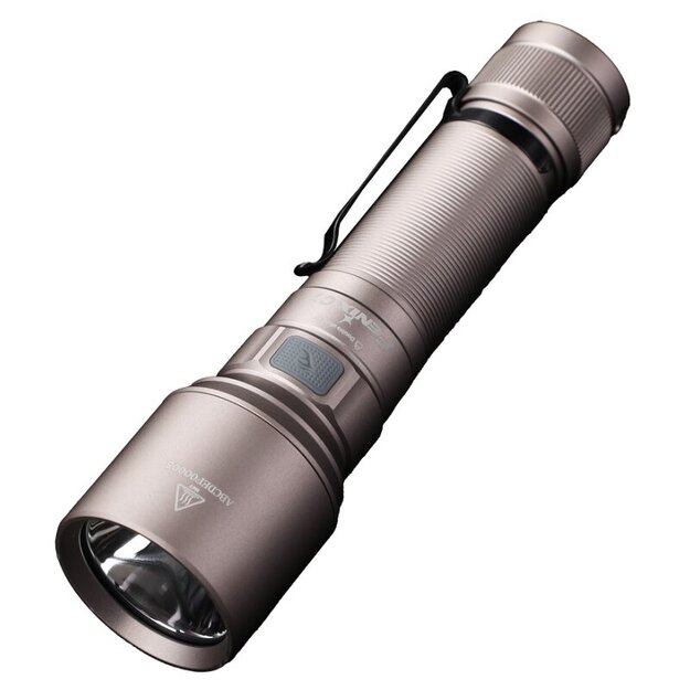 Fenix C7 LED Lukturītis ar USB savienojumu Pelēks