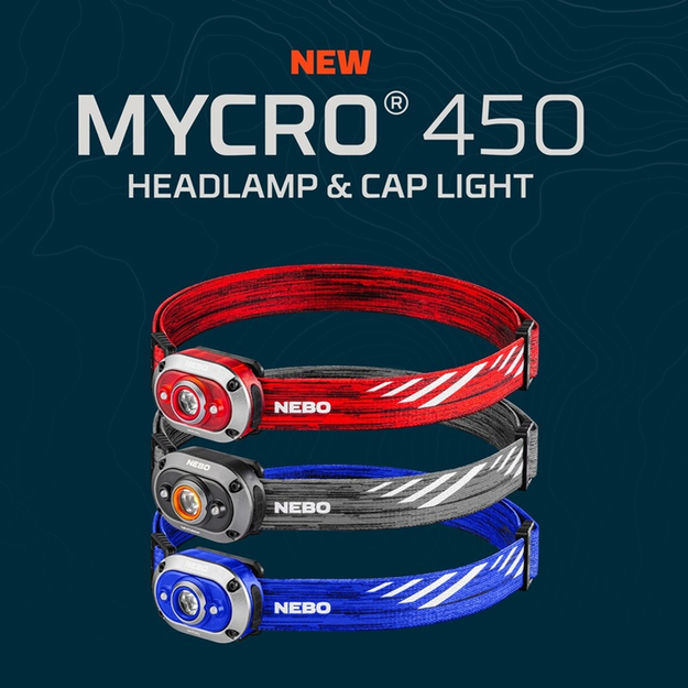 NEBO Mycro 450 lm Flashlight, Red NE0026-H