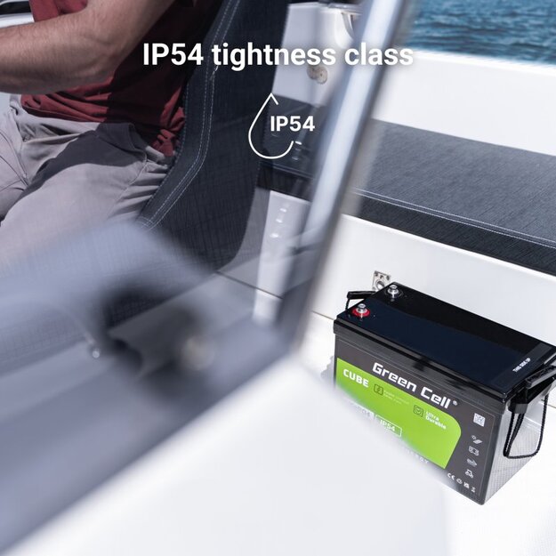 Green Cell LFPGC12V12AH UPS LiFePO4 Akumulators 12,8V 12Ah