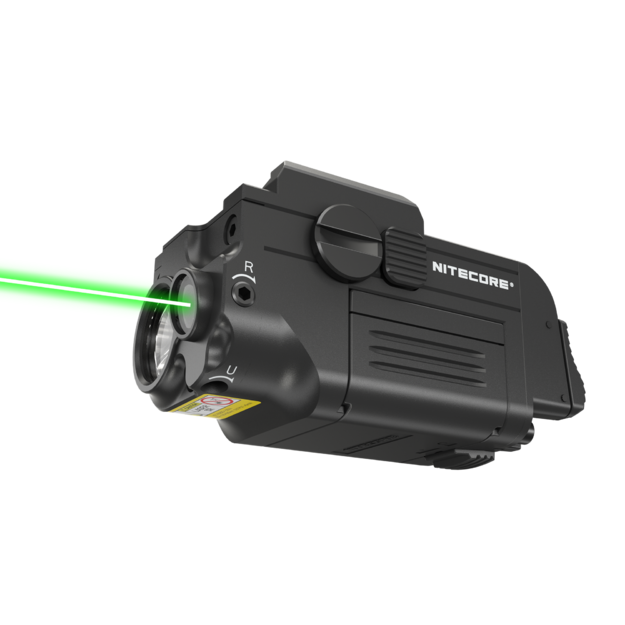 Nitecore NPL25 GL UHi 25 LED 900 lumens weapon light + green laser
