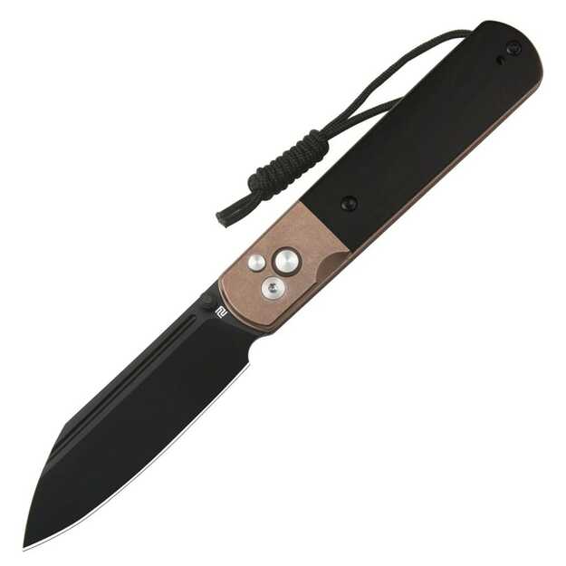 Artisan Cutlery Holm Ebony Wood saliekamais nazis 1875P-BRG