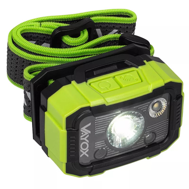 Vayox DUAL HAMMER 500lm Pro sērijas uzlādējams lukturis VA0415