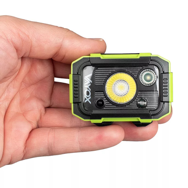 Vayox DUAL HAMMER 500lm Pro sērijas uzlādējams lukturis VA0415