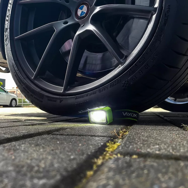 Vayox DUAL HAMMER 500lm Pro sērijas uzlādējams lukturis VA0415