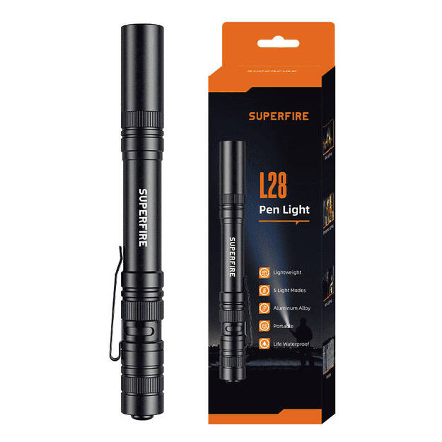 Superfire Universal Flashlight 121lm, L28
