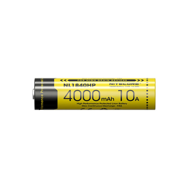 Nitecore litija jonu akumulators 18650, 4000mAh NL1840HP