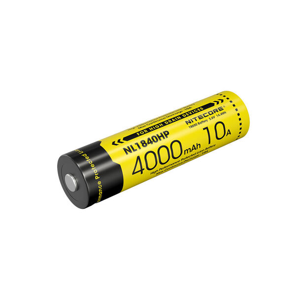 Nitecore litija jonu akumulators 18650, 4000mAh NL1840HP