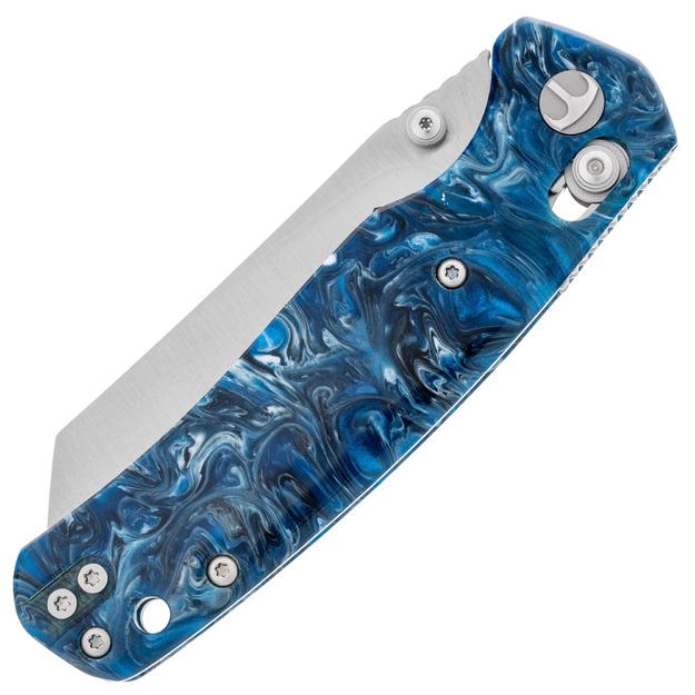 Складной нож Bestechman  Крыло цикады  с сине-пятнистой отделкой BMK06Q