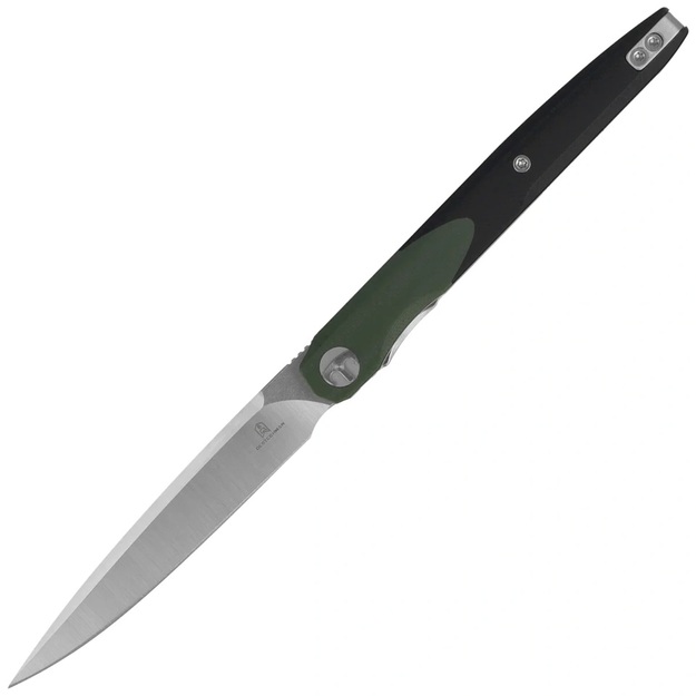 Bestechman Lanza OD G10, folding knife 14C28N, manufacturer Grzegorz Grabarski (BMK14C) Green/black