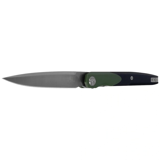 Bestechman Lanza OD G10, folding knife 14C28N, manufacturer Grzegorz Grabarski (BMK14C) Green/black