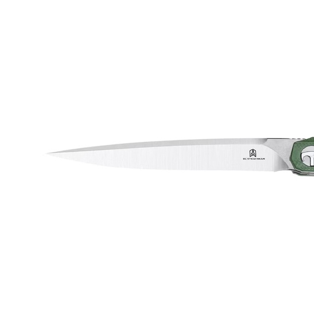 Bestechman Lanza OD G10, folding knife 14C28N, manufacturer Grzegorz Grabarski (BMK14C) Green/black