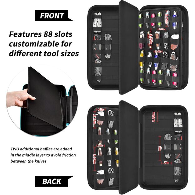 Nažu futrālis 66 vietām