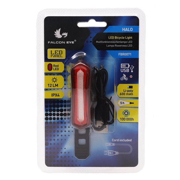 LED rear bicycle lamp Falcon Eye Halo FBR0071