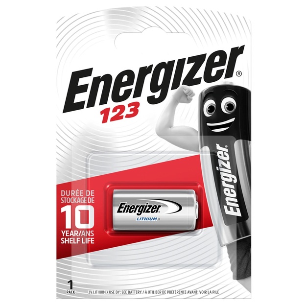 Energizer 123 CR123A Lithium Battery