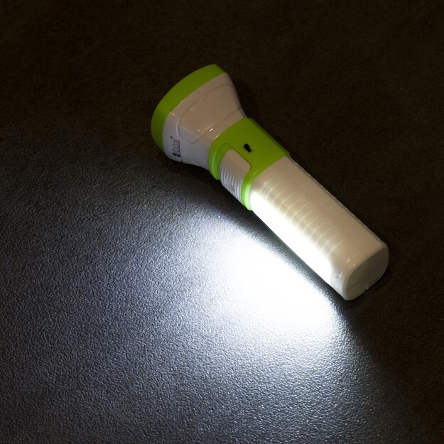 LED COB + 1 LED uzlādējams lukturis LIBOX