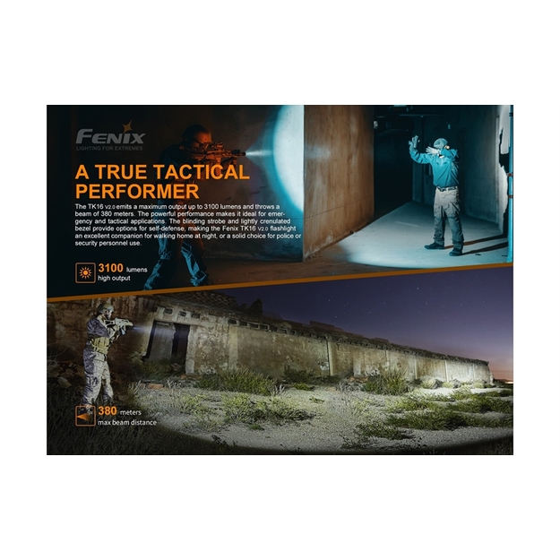 Fenix TK16 V2.0 lukturis