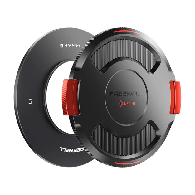 Freewell 49 mm pamatnes gredzens ar vāku Real Locking VND