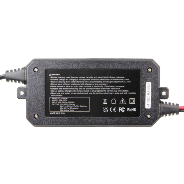 Pilnībā automātiska Everpower 4 vienā LCD lādētāja lādē&scaron;ana gēla, AGM, Pb un LiFePO4 akumulatoriem