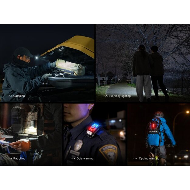 Фонарик Fenix ​​E04R, ЧЕРНЫЙ