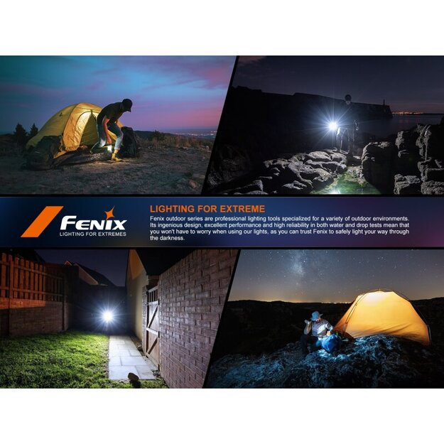 Fenix ​​C7 Pro LED flashlight with USB connection