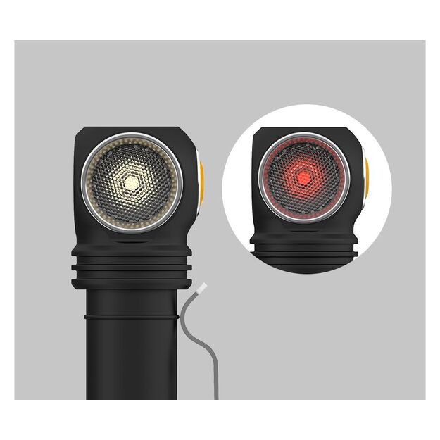 Armytek Wizard C2 WR lukturītis, USB, Silts F06901PW