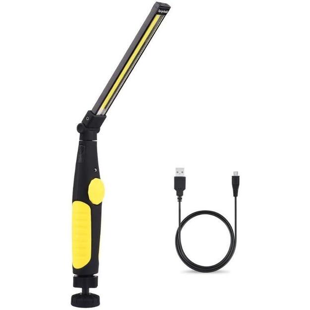 Saliekams darba lampas COB LED, ar magnētu