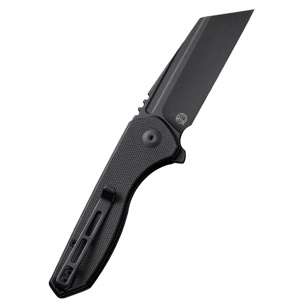 Civivi ExOne Black G10, Black Stonewashed Nitro-V saliekamais nazis, ko ražo Brian Brown (C23036-1)