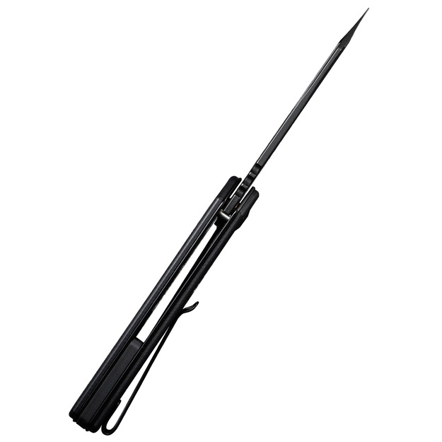 Civivi ExOne Black G10, Black Stonewashed Nitro-V saliekamais nazis, ko ražo Brian Brown (C23036-1)