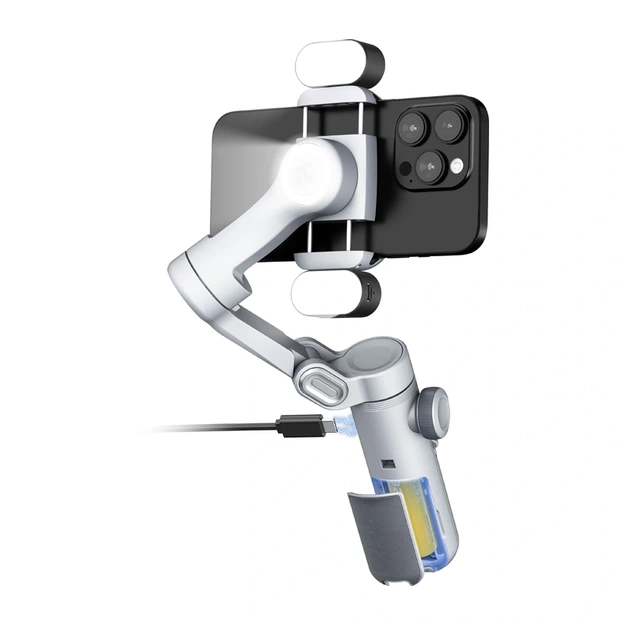 AOCHUAN X Pro Gimbal with RGB Lighting (Gray)