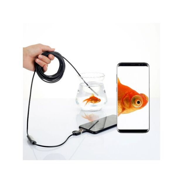 Endoskopa kamera telefonam 3.9mm HD, Type-C / USB boroskops