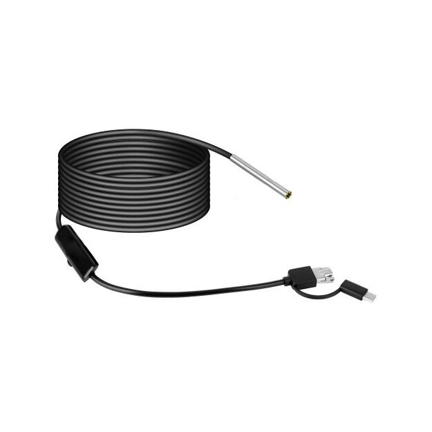 Endoskopa kamera telefonam 3.9mm HD, Type-C / USB boroskops