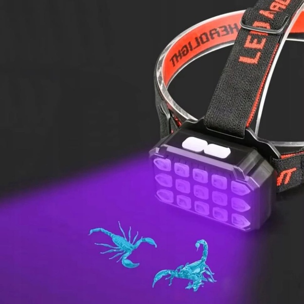 GENETIC UV LED flashlight USB rechargeable SQ-818-UV