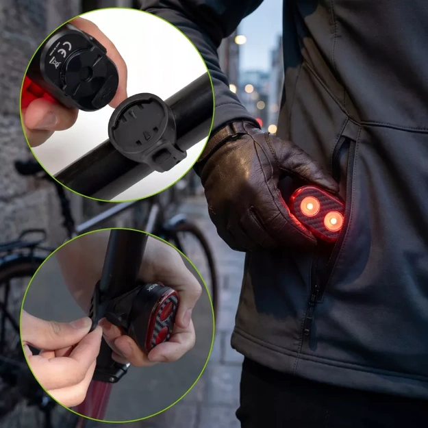 Vayox rear bicycle light 700mAh 200lm IPX6 VAR200