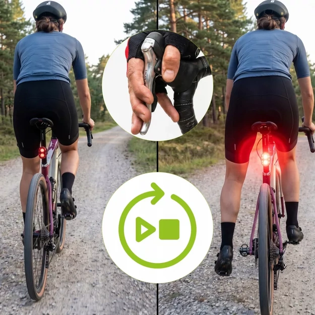 Vayox rear bicycle light 700mAh 200lm IPX6 VAR200