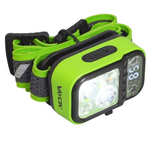 Vayox rechargeable headlamp 220lm 800mAh IPX4 (warm, neutral, red) VA0454